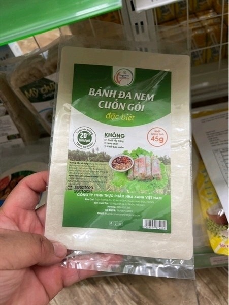 🫔Bánh đa nem cuốn gỏi