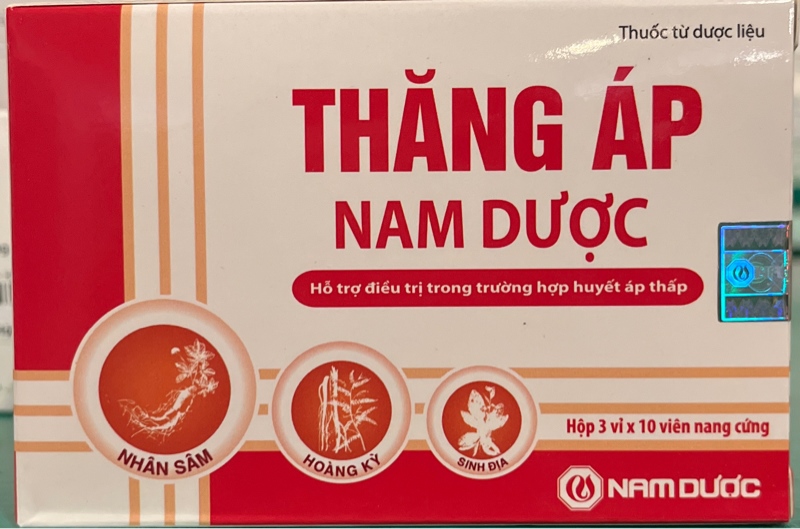 Thăng áp ND (H*3vỉ*10viên) - Nam Dược