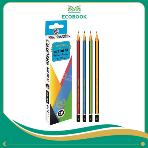 Bút chì gỗ không tẩy 2B CL-PC102