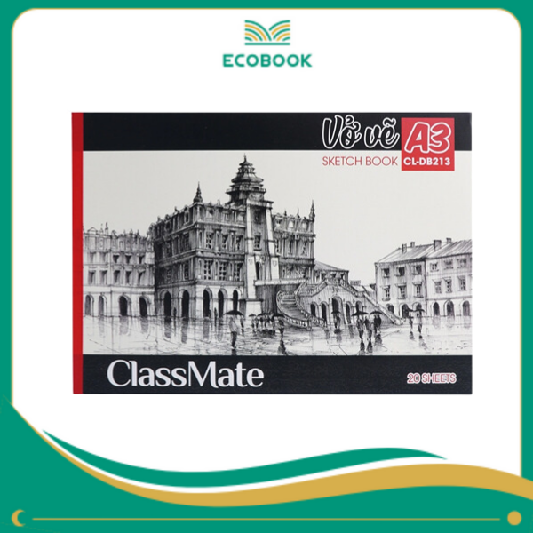 Vở vẽ dán dáy A3 CL-DB213