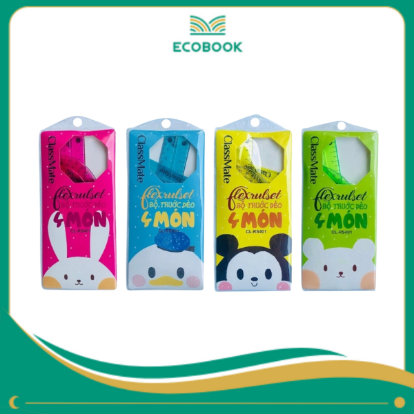 Bộ thước dẻo 4 món CL-RS401