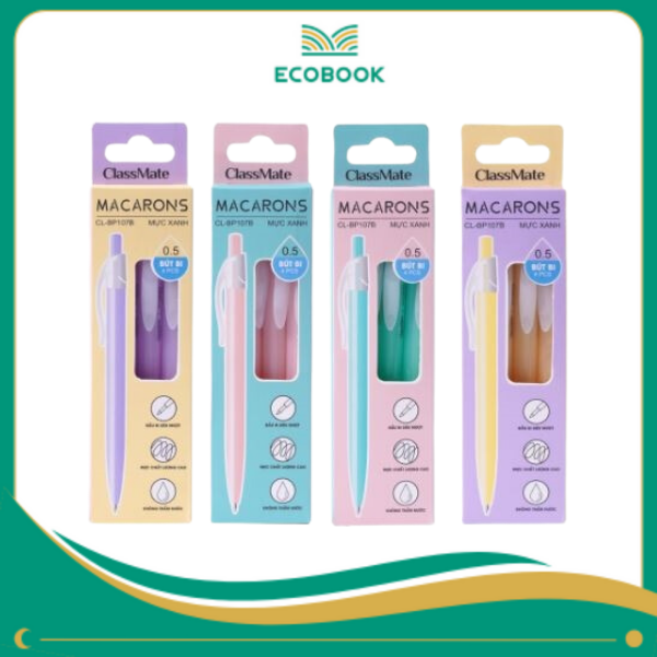 Bút bi Macarons CL-BP107 xanh 0.5