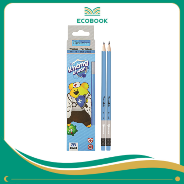 Bút chì gỗ 2B kháng khuẩn PC11-AT