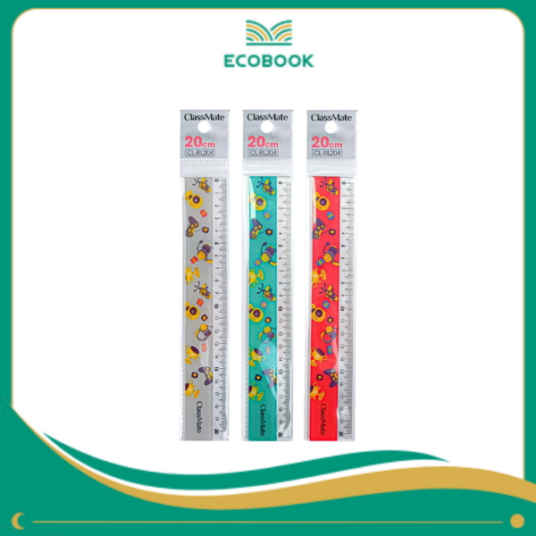Thước kẻ 20cm CL-RL204(48c)