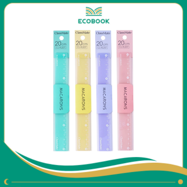Thước kẻ Macarons 20cm CL-RL207