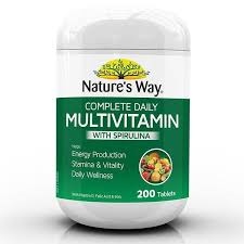 Vitamin Tổng hợp và tảo biển Nature's way 200 viên