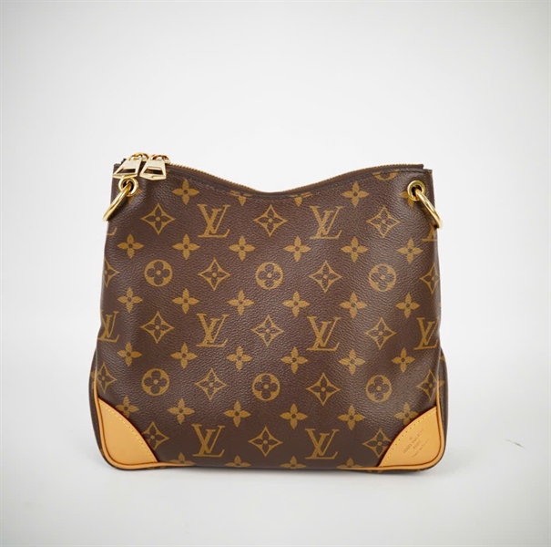 Túi LV Odeon hoa nâu viền vàng sz25 (HC) +