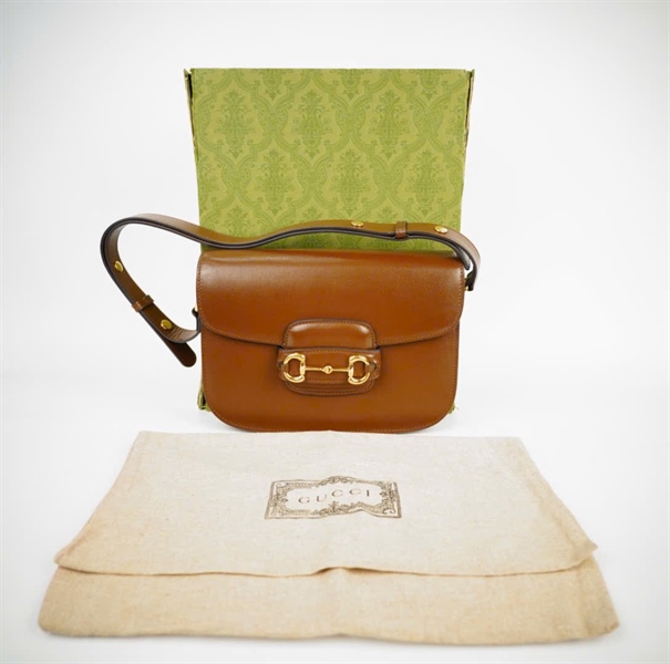 Túi GG 1955 màu nâu size 26 KG+