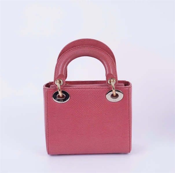 Túi Dior Lady hồng đất sz mini (BMC) +