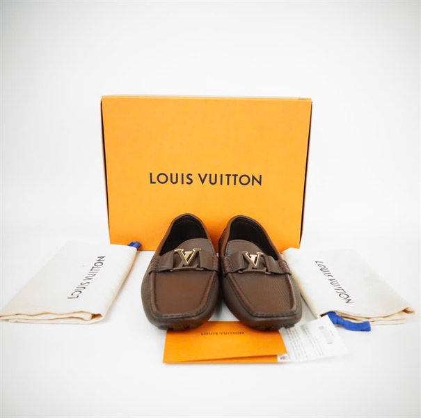 Giày LV nam màu nâu size 8 (FA0253) KG+