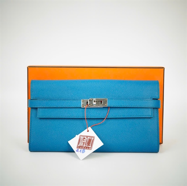 Ví Hermes Ketty xanh đậm( Stamp T) (HC) +