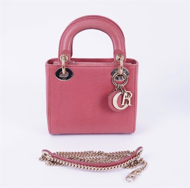 Túi Dior Lady hồng đất sz mini (BMC) +