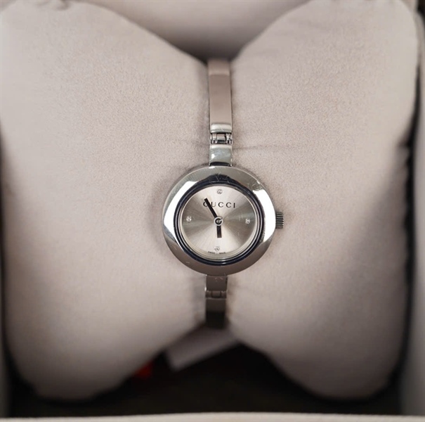 Đồng hồ GG bạc (HP-DH116) KG+