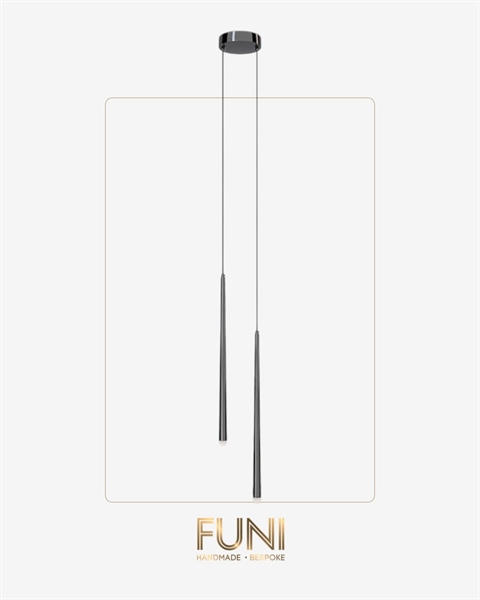 Đèn treo | Hợp kim - D3xH60cm x2 bóng