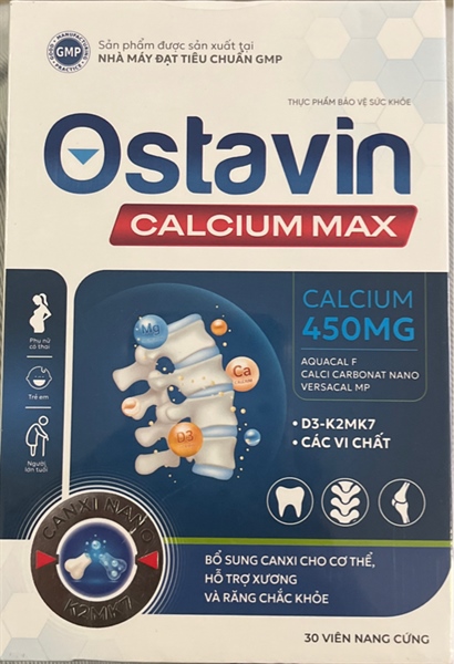 Ostavin Calcium Max (Hộp 30 viên) - Bika Pharma