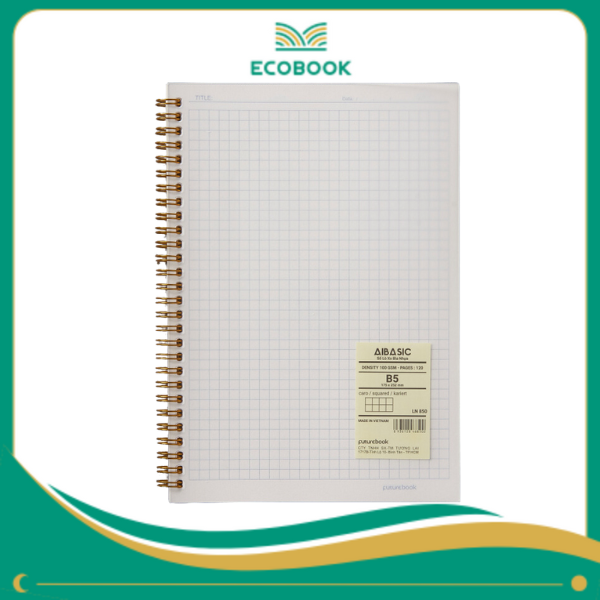 LN850 - Sổ LX Nhựa AiBasic B5 120Tr (CR) (LN85) LN850 - Sổ LX Nhựa AiBasic B5 120Tr (CR) (LN85)