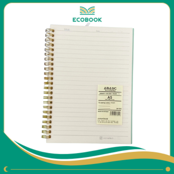 LN555 - Sổ LX Nhựa AiBasic A5 120Tr (KN) (LN55N) LN555 - Sổ LX Nhựa AiBasic A5 120Tr (KN) (LN55N)