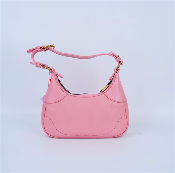 Túi GG Handle hồng 2 strap sz25 (493075) +