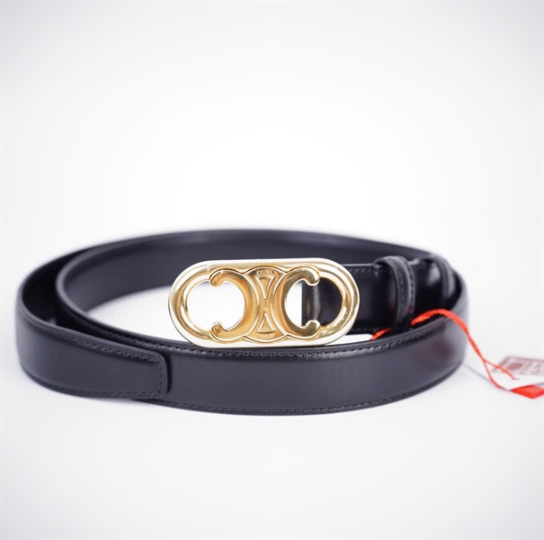 Thắt lưng Celine đen (S-NE-5210) bản 2cm +