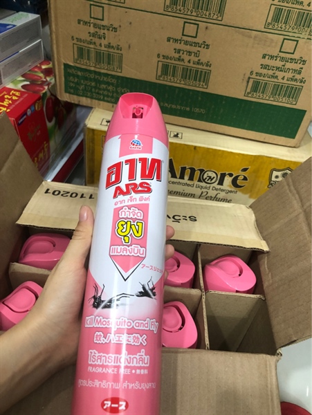 Xịt muỗi ars 600ML.# hồng-duoc-ban-tai-Tạp Hoá Thái Lan
