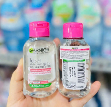 [ HỒNG 50ML]TẨY TRANG GARNIER HỒNG - 50ML