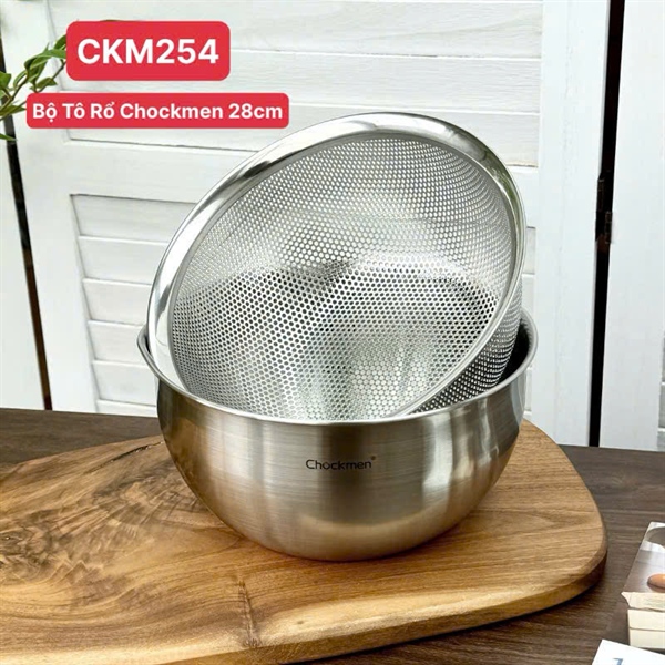 S460 - C254 Set Thau Rổ Tròn Chockmen 28cm CKM-JY28CLD [T8]