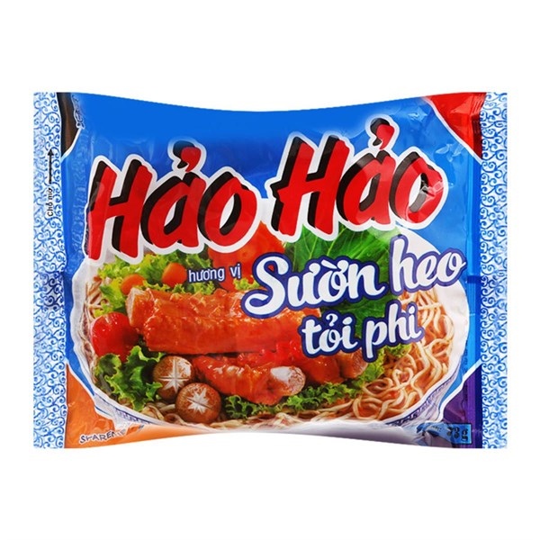 Mì Hảo Hảo Sườn Heo Tỏi Phi 73gr