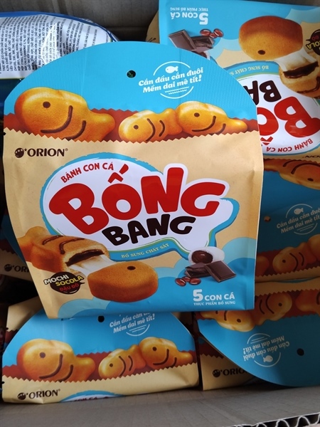 Bánh con cá bống bang Orion