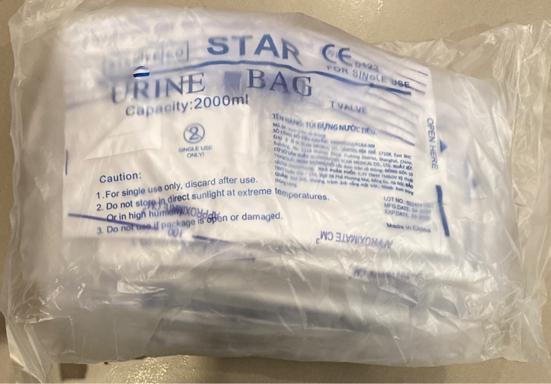 Túi đựng nước tiểu - TQ/Doãn gia