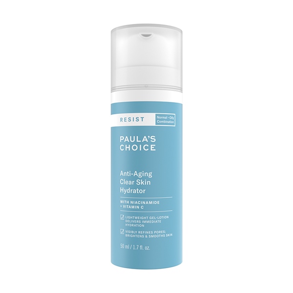Paulas Choice Anti-Aging Clear Skin Hydrator Kem Dưỡng Ẩm Mềm Mịn Cho Da Nhạy Cảm Và Lão Hóa 50ml