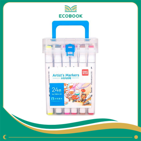 70816-24_Bút marker gốc nước_24 màu 70816-24_Bút marker gốc nước_24 màu