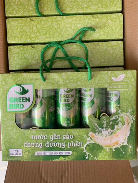 Yến greenbird 240ML xách 5LON