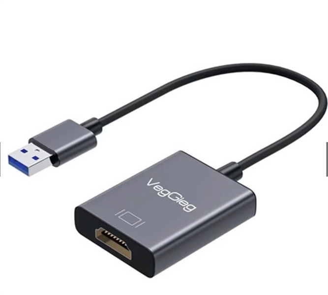 Dây chuyển đổi USB -HDMI 3.0 VEGGIEG VZ917(1Y)(FV)