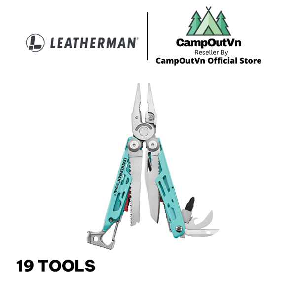 Dụng cụ cầm tay đa năng LEATHERMAN SIGNAL gọn nhẹ du lịch cắm trại (19 TOOLS) campoutvn A538