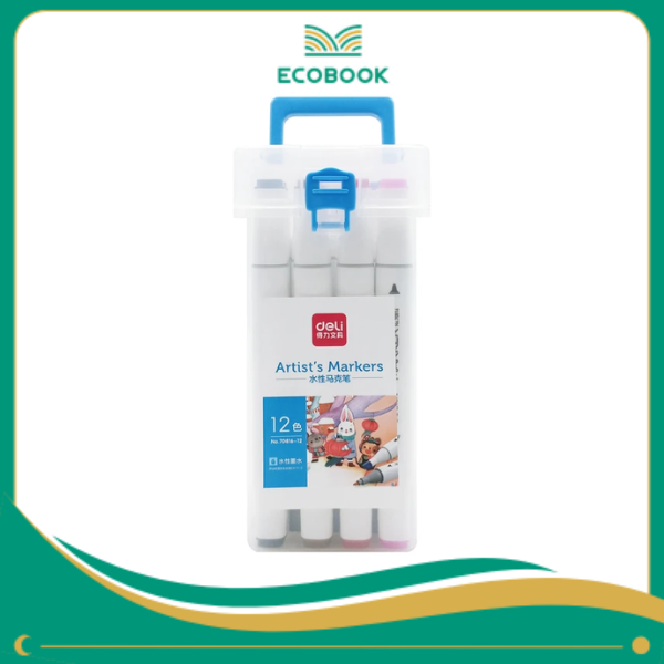 70816-12_Bút marker gốc nước_12 màu 70816-12_Bút marker gốc nước_12 màu