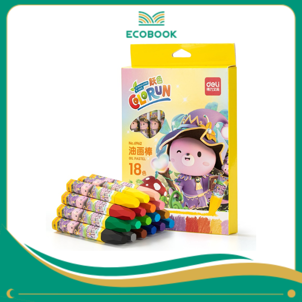 6962_Bút sáp dầu_18 màu_Màu lẫn 6962_Bút sáp dầu_18 màu_Màu lẫn