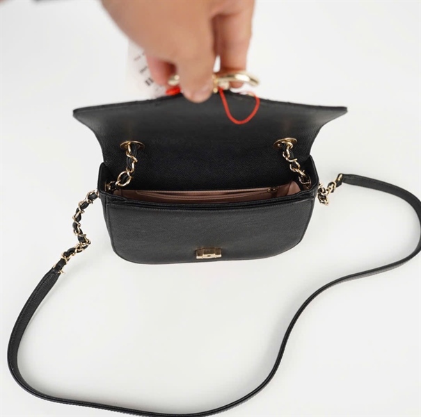 Túi Chanel logo quấn chỉ sz20 (23581176) (HC) +