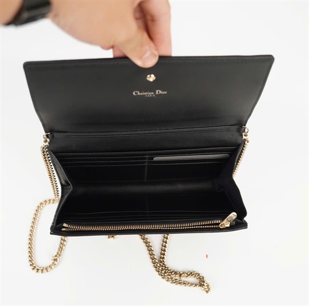 Túi Dior Woc chữ nhật đen 20cm KG+