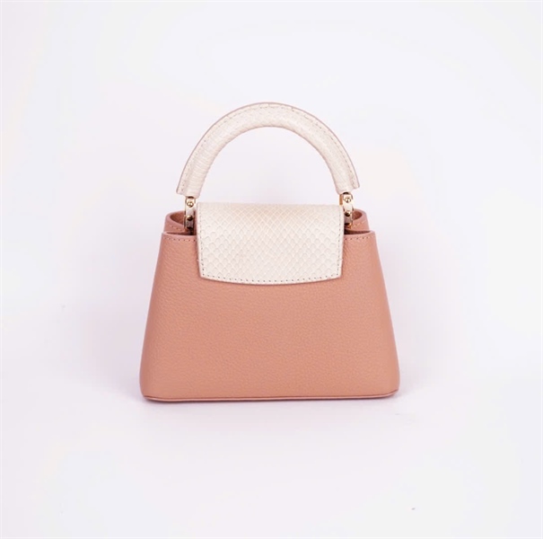 Túi LV Capu hồng đất sz19 (HC) +