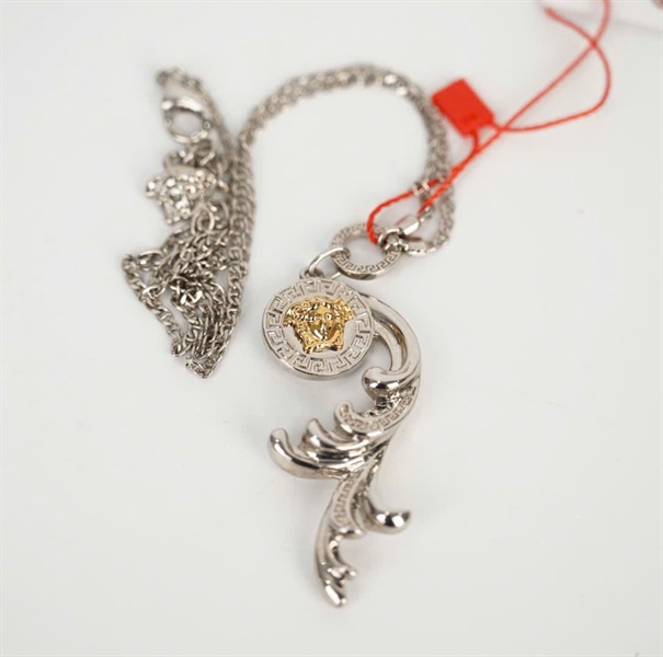 Dây chuyền Versace bạc +
