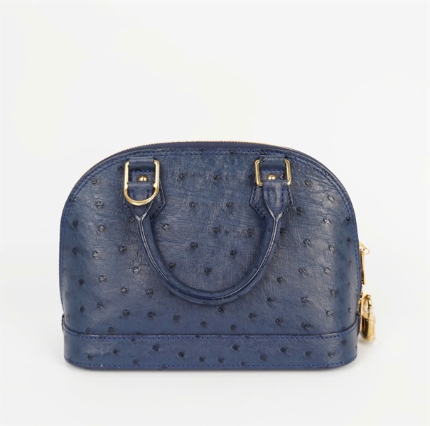 Túi LV Alma da đà điểu xanh đậm kèm ổ+ chìa sz22 (HC) +