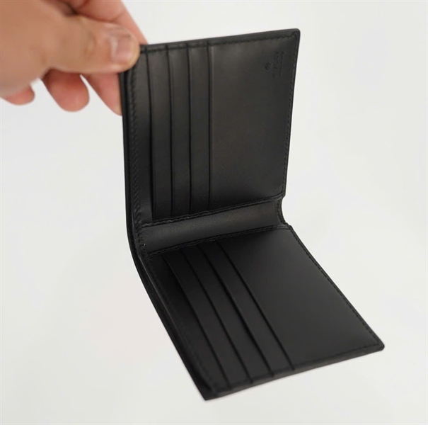 Ví GG màu xám gập in hình Tiger +