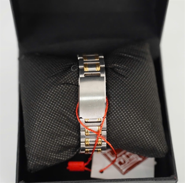 Đồng hồ GC quai bạc mặt tròn +