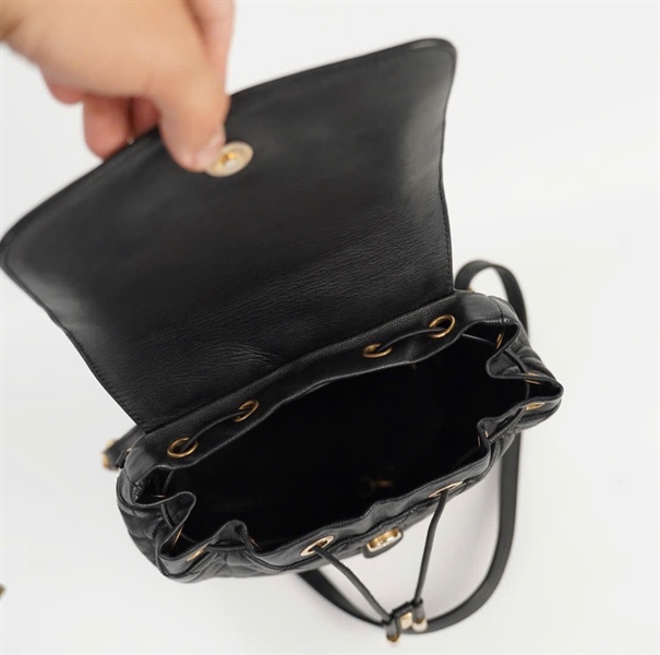 Balo Chanel Vanity màu đen (25633809) (HC) +