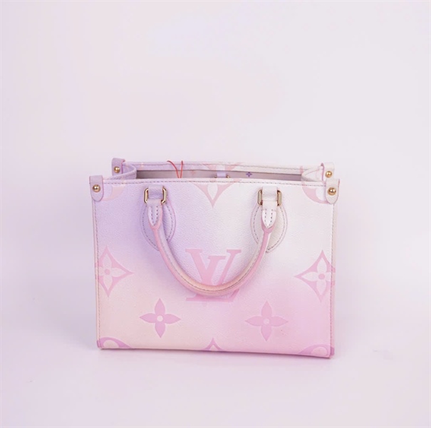 Túi LV Onthego sz mini màu hồng ombre kèm (HC) +