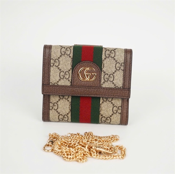 Ví GG màu xám có nắp +