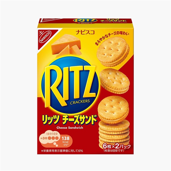Bánh Quy Ritz Crackers Kẹp Kem Phô Mai Hộp 106g