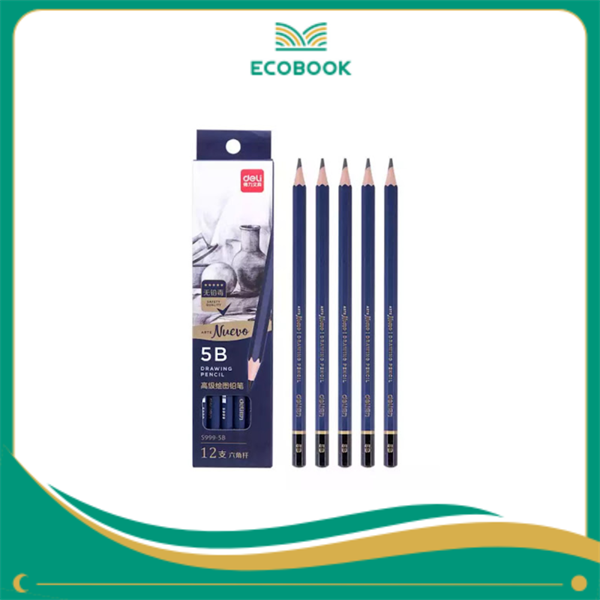 Bút Chì Gỗ 5B Deli S999