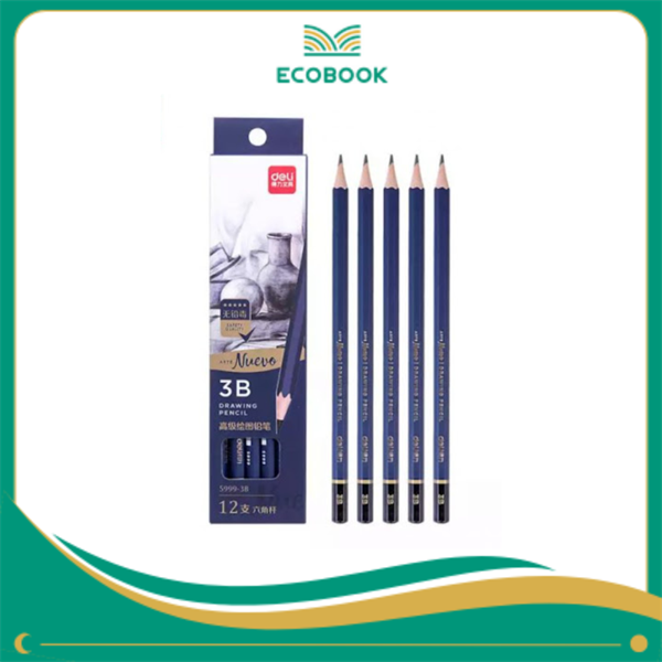 Bút Chì Gỗ 3B Deli S999