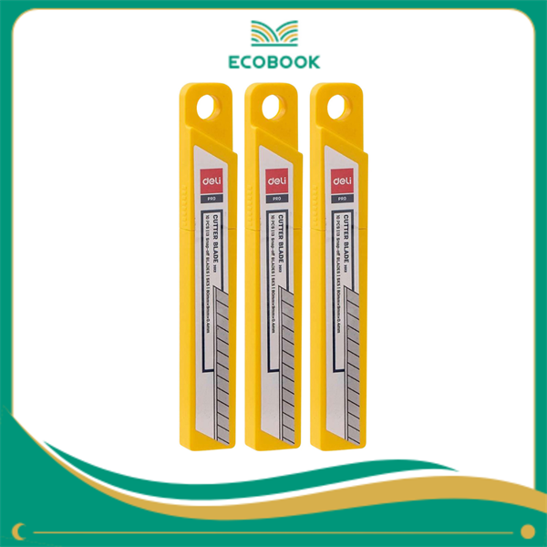 E2012_Lưỡi dao rọc giấy_Cỡ nhỏ_Màu bạc